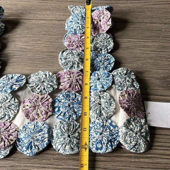 SEA ‘IDA‘ PRINT YO YO CROCHET CROPPED TANK XS 460$ - Picture 8 of 9